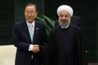 Präsident Rohani traf UN-Generalsekretär Ban Ki Moon 